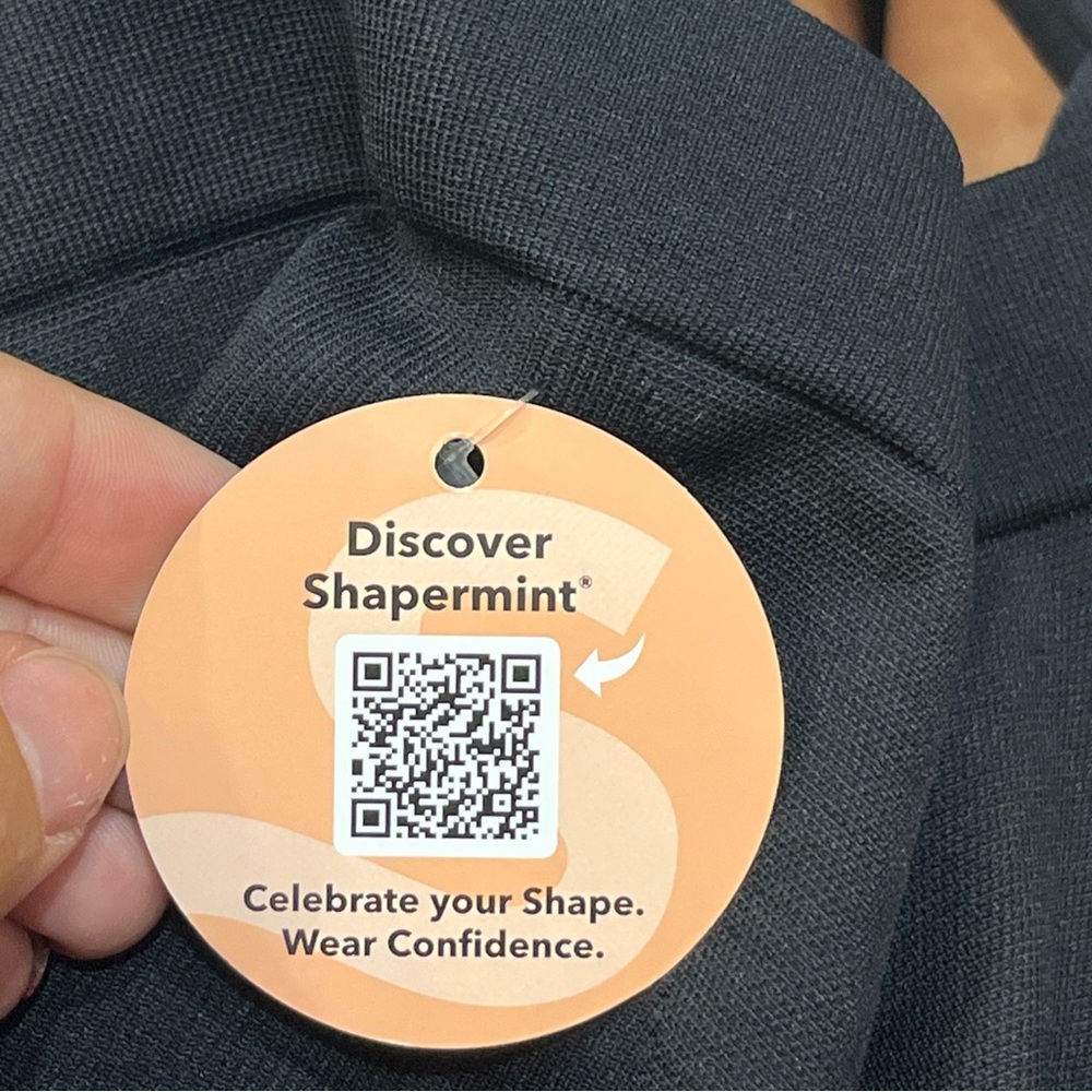 Shapermint Essentials Women's Size Large Black Hi… - image 10